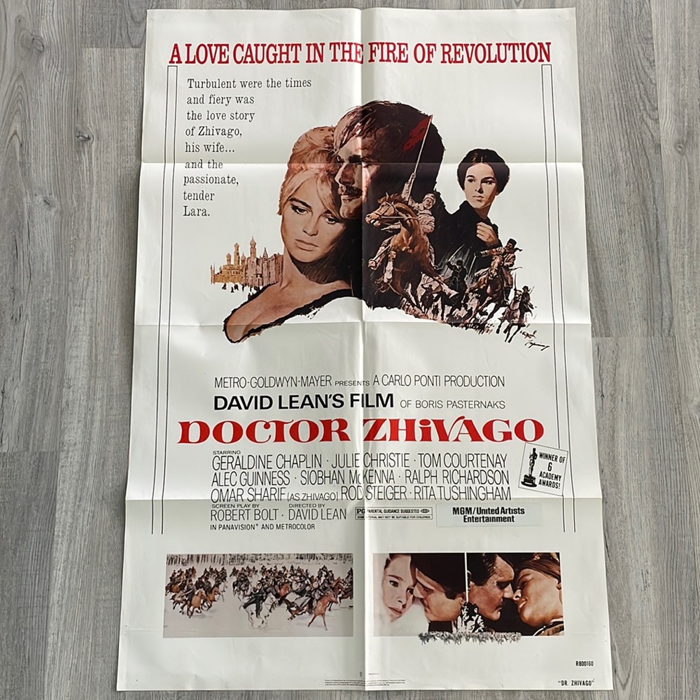 Dr. Zhivago original movie poster